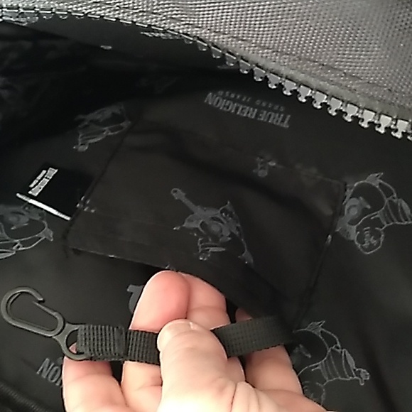 True Religion Jeans Small black Miami Duffle Bag. - Picture 7 of 11